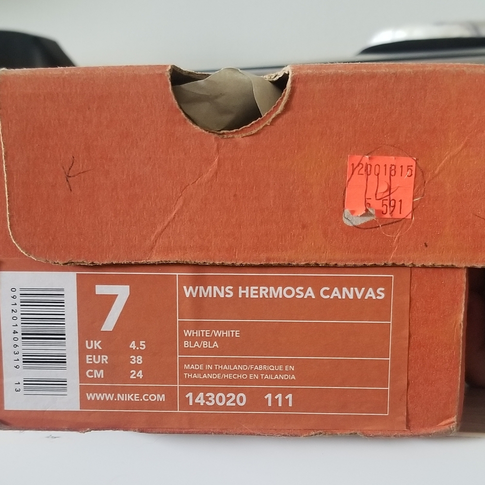 Vintage 2000 Nike Hermosa Canvas (Womens 7) - Picture 2 of 14